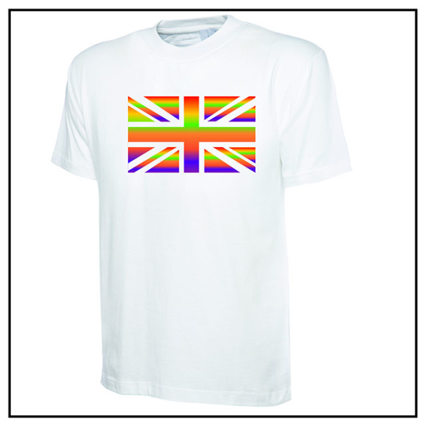 (image for) Pride Union Jack Mens T-Shirt