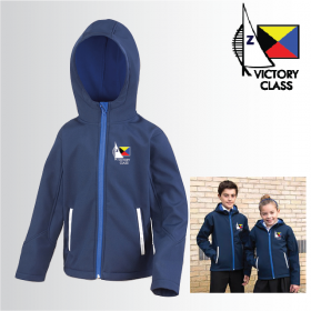 Child Hooded Softshell Jacket (R224J)