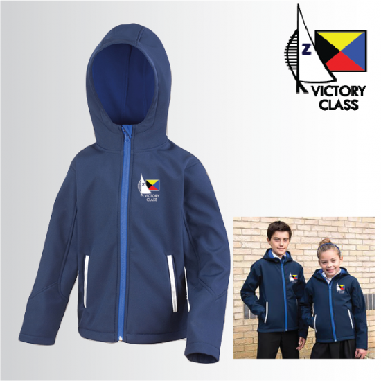 Child Hooded Softshell Jacket (R224J) - Click Image to Close