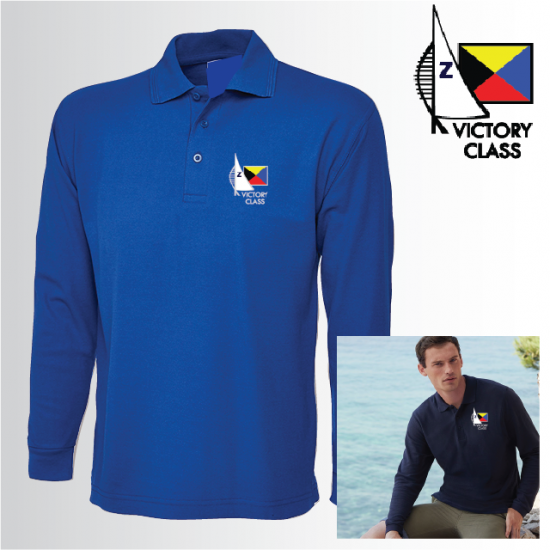 Unisex Long Sleeve Polo (UC113) - Click Image to Close