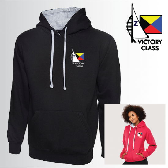 Unisex Contrast Hoody (UC507) - Click Image to Close