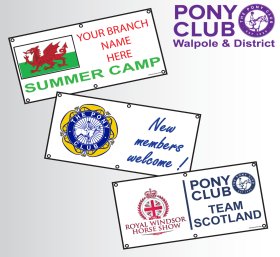 (image for) Pony Club Banners