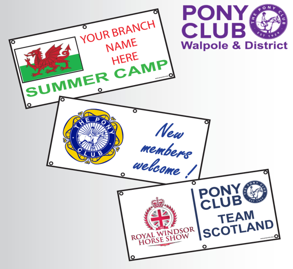 (image for) Pony Club Banners