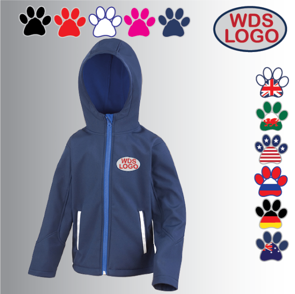 (image for) WDS2022 Child Hooded Softshell Jacket (R224J)