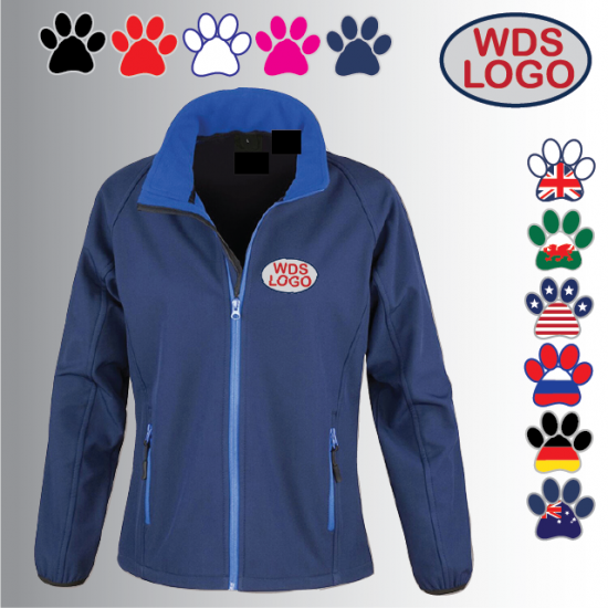 WDS2022 Ladies Softshell Jacket 2ply (R231F) - Click Image to Close