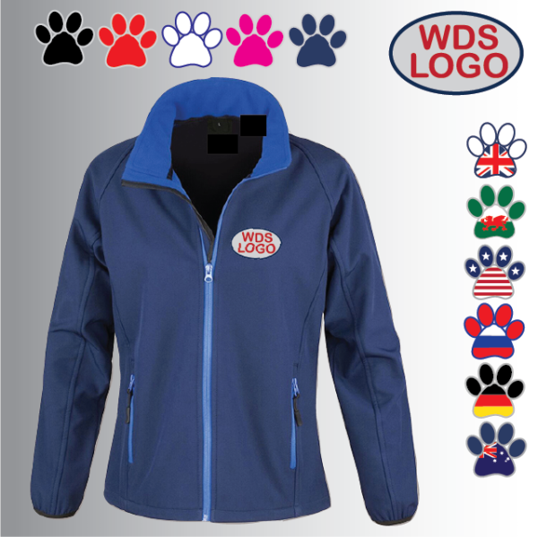 (image for) WDS2022 Ladies Softshell Jacket 2ply (R231F)