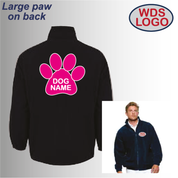 (image for) WDS2022 Unisex Fleece with Back Paw (UC604)