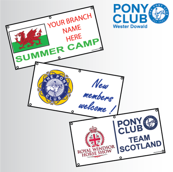 (image for) Pony Club Banners