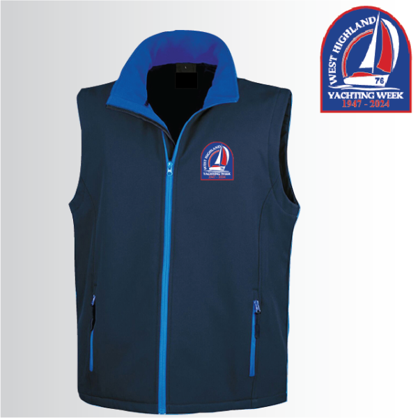 (image for) Mens Softshell Gilet 2ply (R232M)