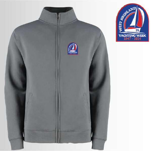 (image for) Unisex Full Zip Collared Sweat Shirt (UC512)