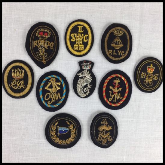 Hand-made Wire Cap Badges (WCB)