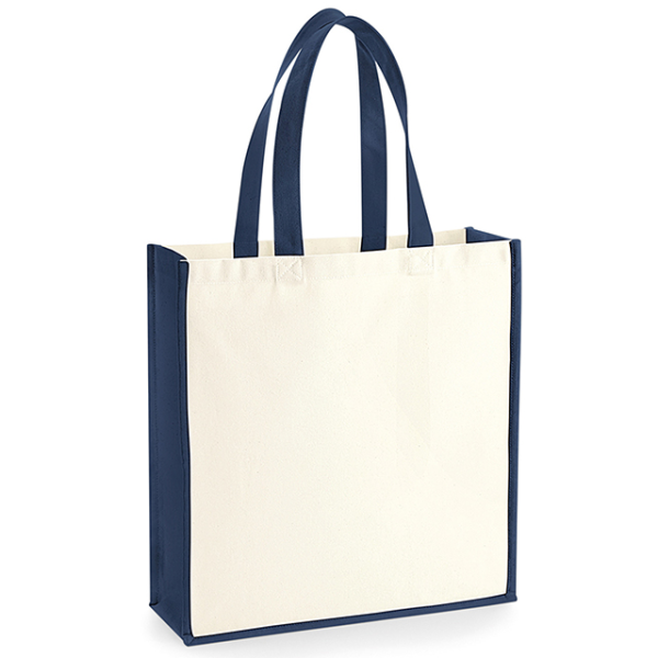 (image for) Canvas Two-tone Tote Bag (W600)