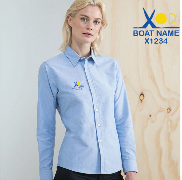 (image for) OW Ladies Delux Oxford Shirt, Long Sleeve (HB511)