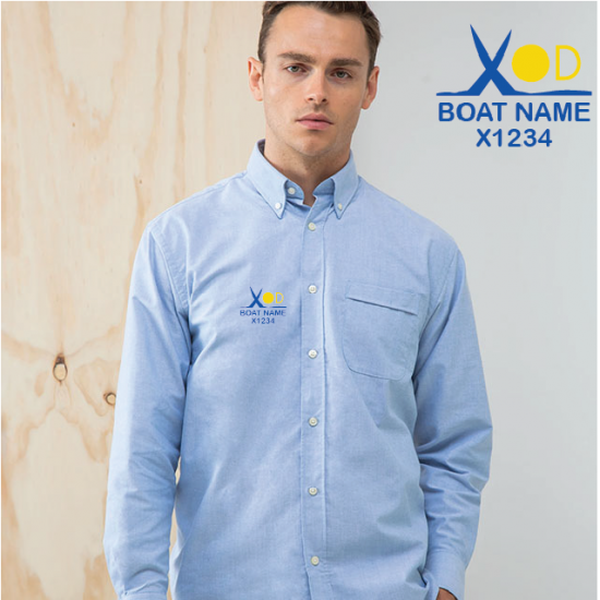 OW Mens Delux Oxford Shirt, Long Sleeve (HB510) - Click Image to Close