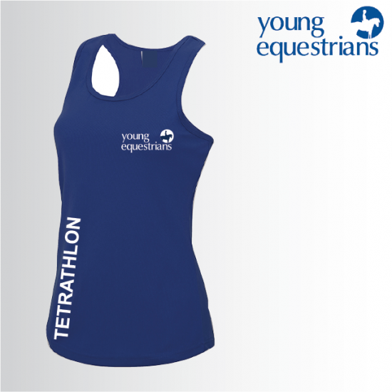 EQ Ladies Tetrathlon Cool Plus Running Vest (JC015) - Click Image to Close