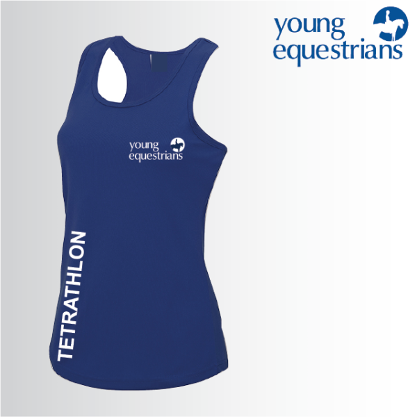 (image for) EQ Ladies Tetrathlon Cool Plus Running Vest (JC015)