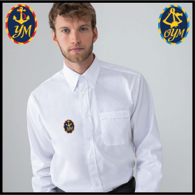 YM Lightweight Oxford Shirt, Mens Long Sleeve (HB550)