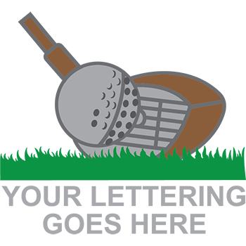 Golf Ball and Club Logo - Click Image to Close