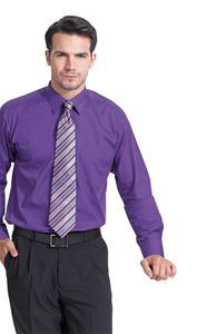 Poplin Shirt Mens Long Sleeve (PR200)