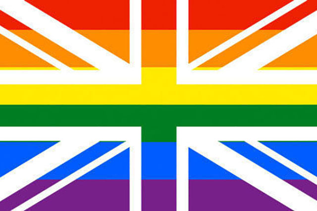 Pride Union Jack Flag - Click Image to Close